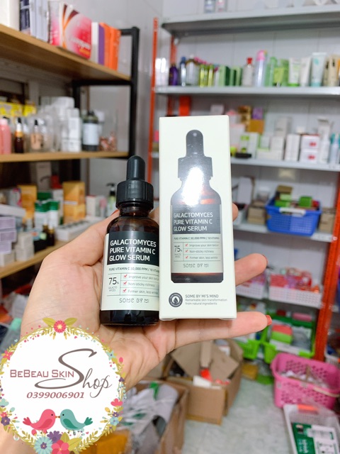 Toner/ Some By Mi dưỡng trắng da Galactomyces Pure Vitamin-C Glow Serum