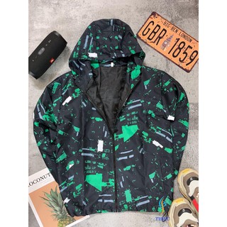 áo khoác dù nam nữ in 3D tuyết đẹp.thonags mát không nhăn.AKD 1895