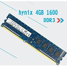 - Bộ nhớ Ram DDR3 4G/Bus 1600 Hynix dùng cho máy đồng bộ DELL, HP, Lenovo, PC...siêu bền