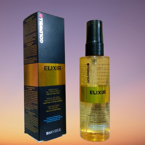 Tinh dầu dưỡng tóc Goldwell Elixer Argan Tamanu của Đức 100ml