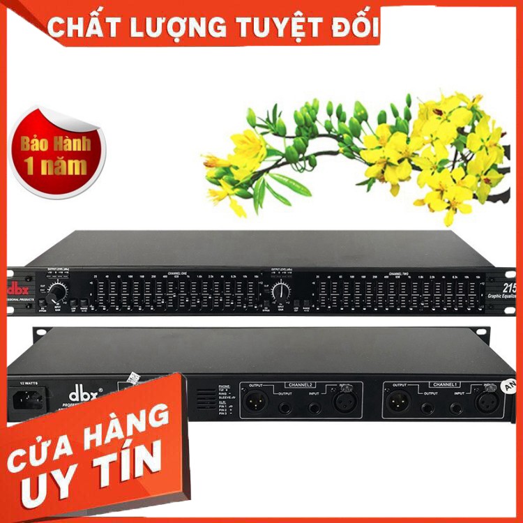 [HÀNG CHẤT LƯỢNG] Đầu lọc xì Equalizer dbx 215 ( đen ) - hàng chất lượng, giá tốt nhất TQ