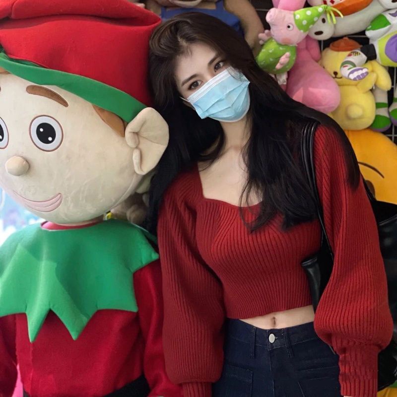 Áo Sweater Thiết Kế Mới Thời Trang Mùa Thu Đông Theo Phong Cách Pháp