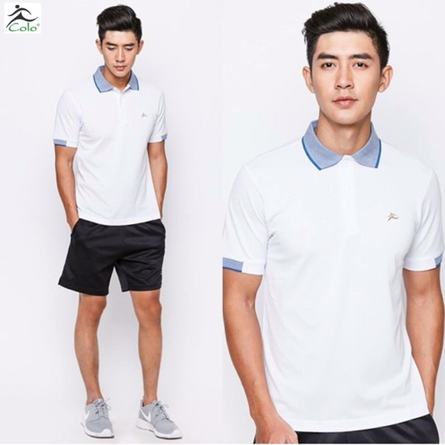 Áo thun nam thương hiệu Colo cổ dệt chất vải Spandex | BigBuy360 - bigbuy360.vn