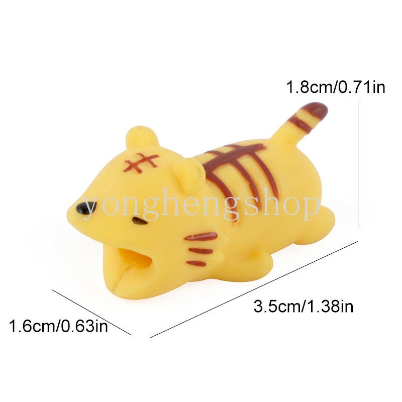 Phụ Kiện Bảo Vệ Dây Cáp Hình Thú Dễ Thương