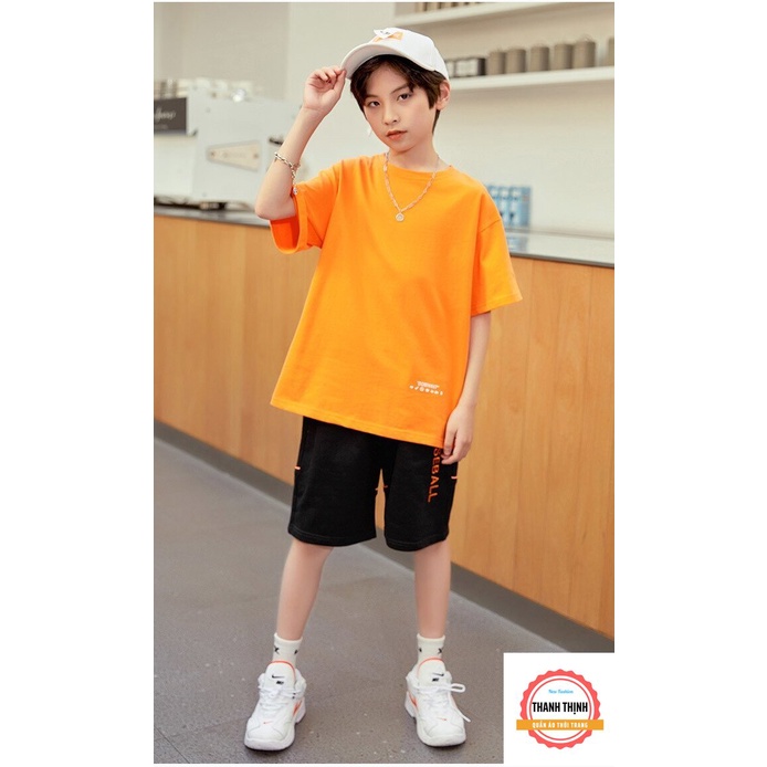 Set Bộ Đồ Cho Bé Trai Mùa Hè THANH THỊNH 18-45kg Mẫu BEAT.