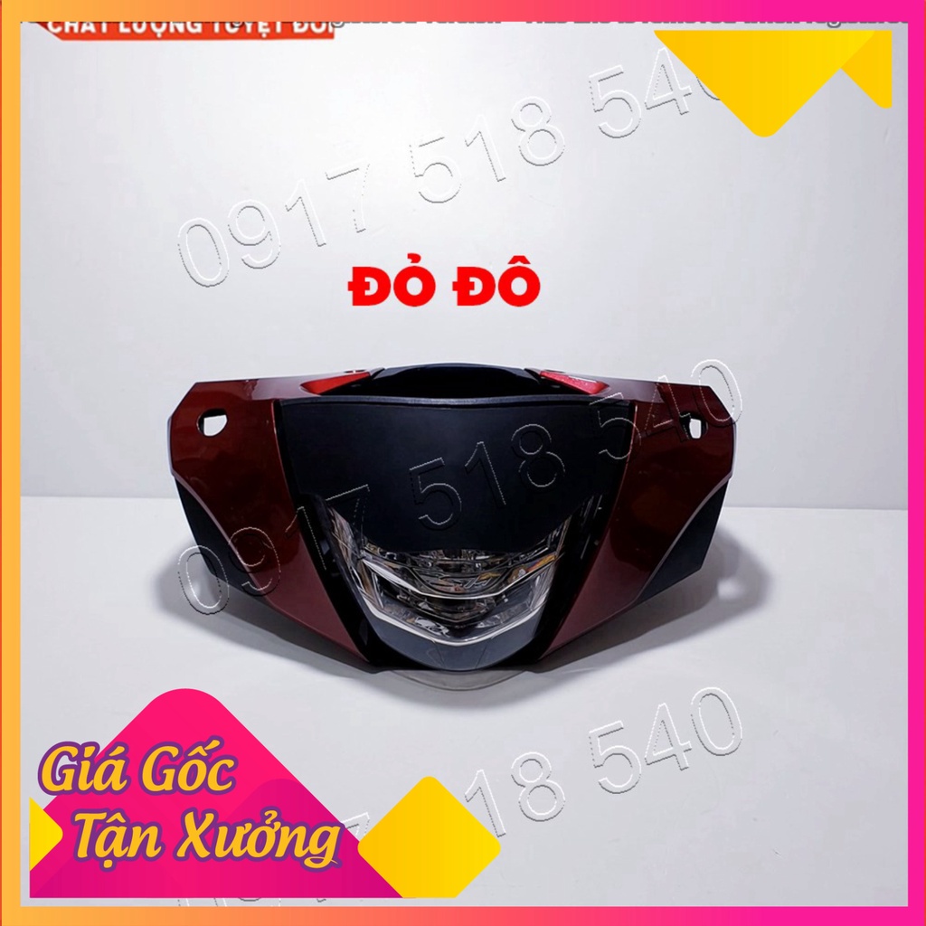 Bộ Đầu Đèn SH Ý 2010 Gắn Cho Sh Việt 2017 - 2019 (Full chóa 2 tầng kèm nhựa đầu) (Ảnh Sp thật)