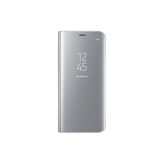 [Mã ELHAJULY giảm 6% đơn 50K] Bao da clear view galaxy S8 Nobox màu bạc