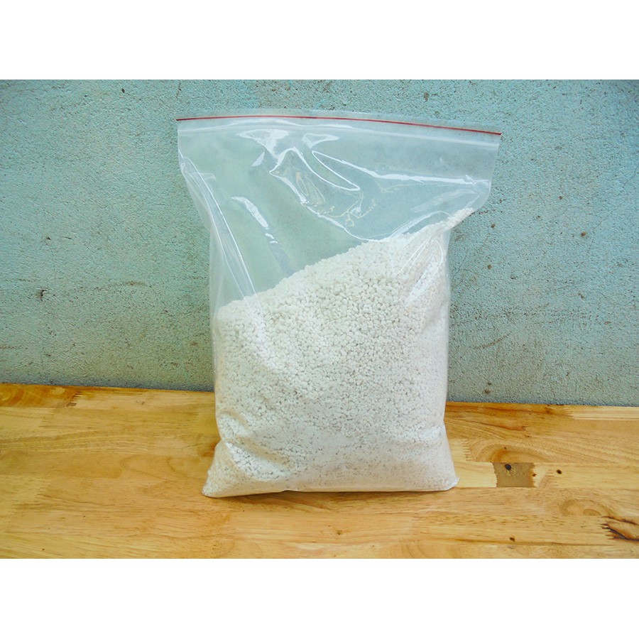 Đá perlite, đá trân châu  size 3-6mm dùng để trồng sen đá, cây bắt mồi, cây cảnh