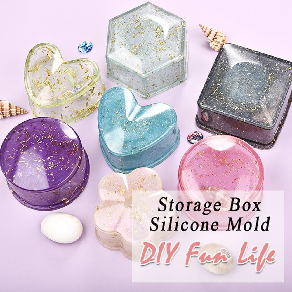 Khuôn Silicone Làm Bánh DIY Tiện Dụng|Khuôn Làm Trang Sức Bằng Resin UV