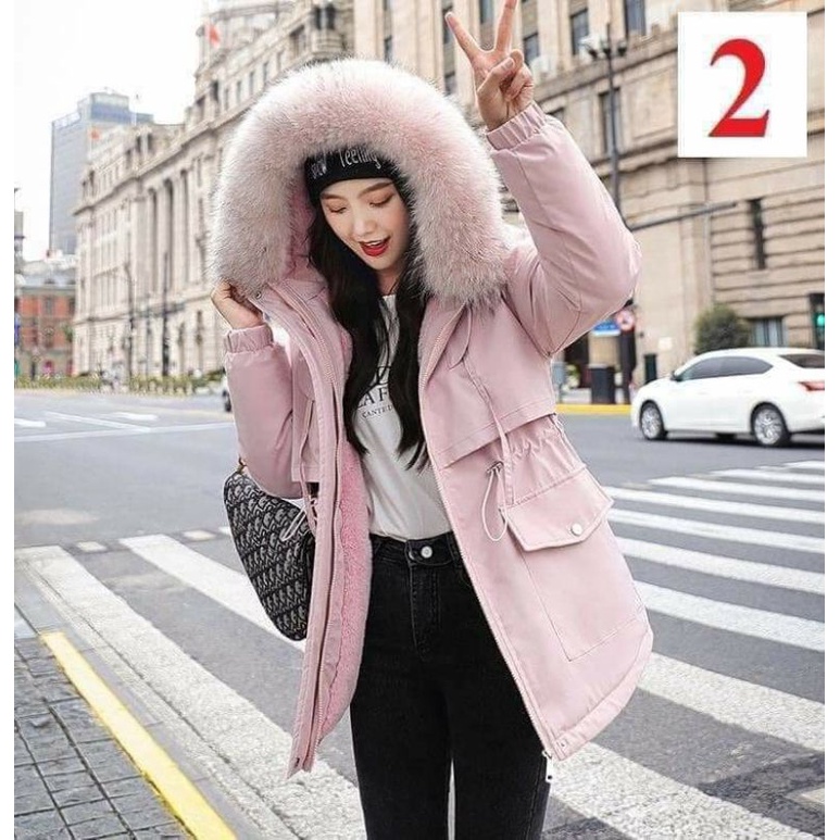 Áo phao lót lông hàng QC