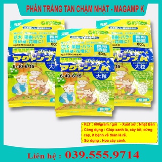 Phân bón MagampK Nhật Bản (Gói 600gram) phân tan chậm kích thích cây phát triển