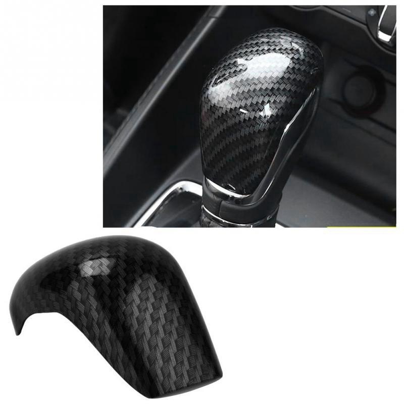 Cho MG ZS 2017-2020 EV MG6 Sợi Carbon ABS Gear Shift Núm đầu trang trí Phụ kiện ô tô