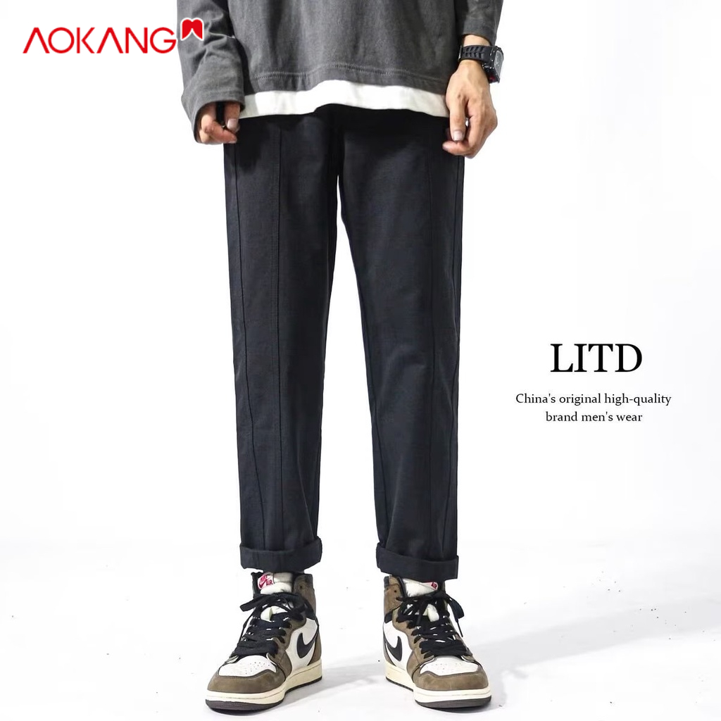Quần nam AOKANG dài tới mắt cá thời trang phong cách mới