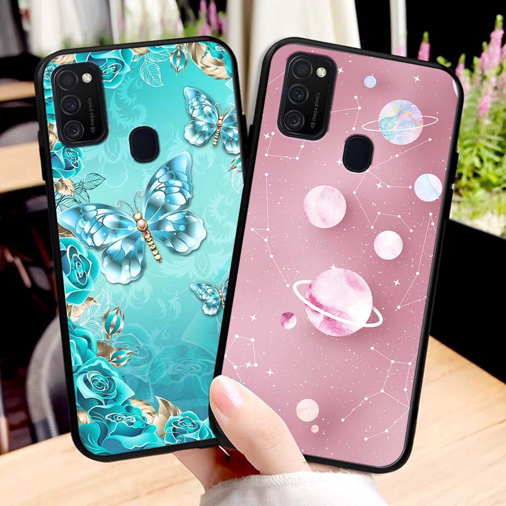 Ốp lưng Samsung M21 / M31 in hình hoa xinh xắn, hiện đại , thời trang ,phong cách