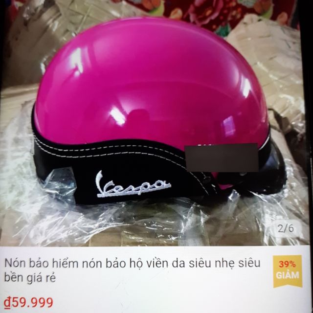 Nón Bảo Hiểm Nửa Đâu Quà tặng Vespa Giá sốc