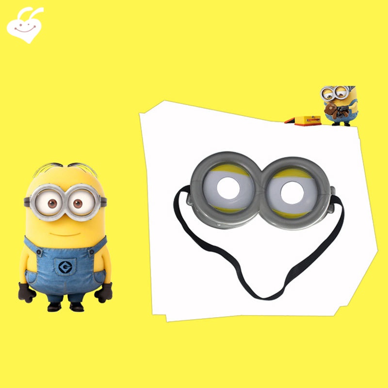 Mắt Kính Hóa Trang 3D Hình Hoạt Hình Minion 3D Vui Nhộn Dành Cho Người Lớn Và Trẻ Em