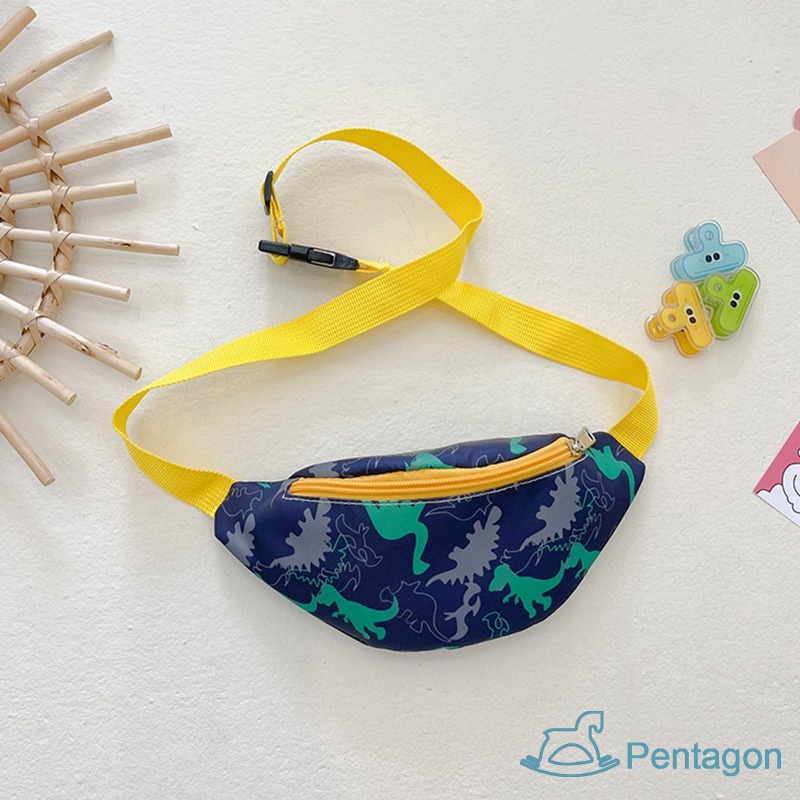 Túi Đeo Trước Ngực In Họa Tiết Khủng Long Hoạt Hình Siêu Nhẹ Thời Trang Xuân Hè Dành Cho Bé