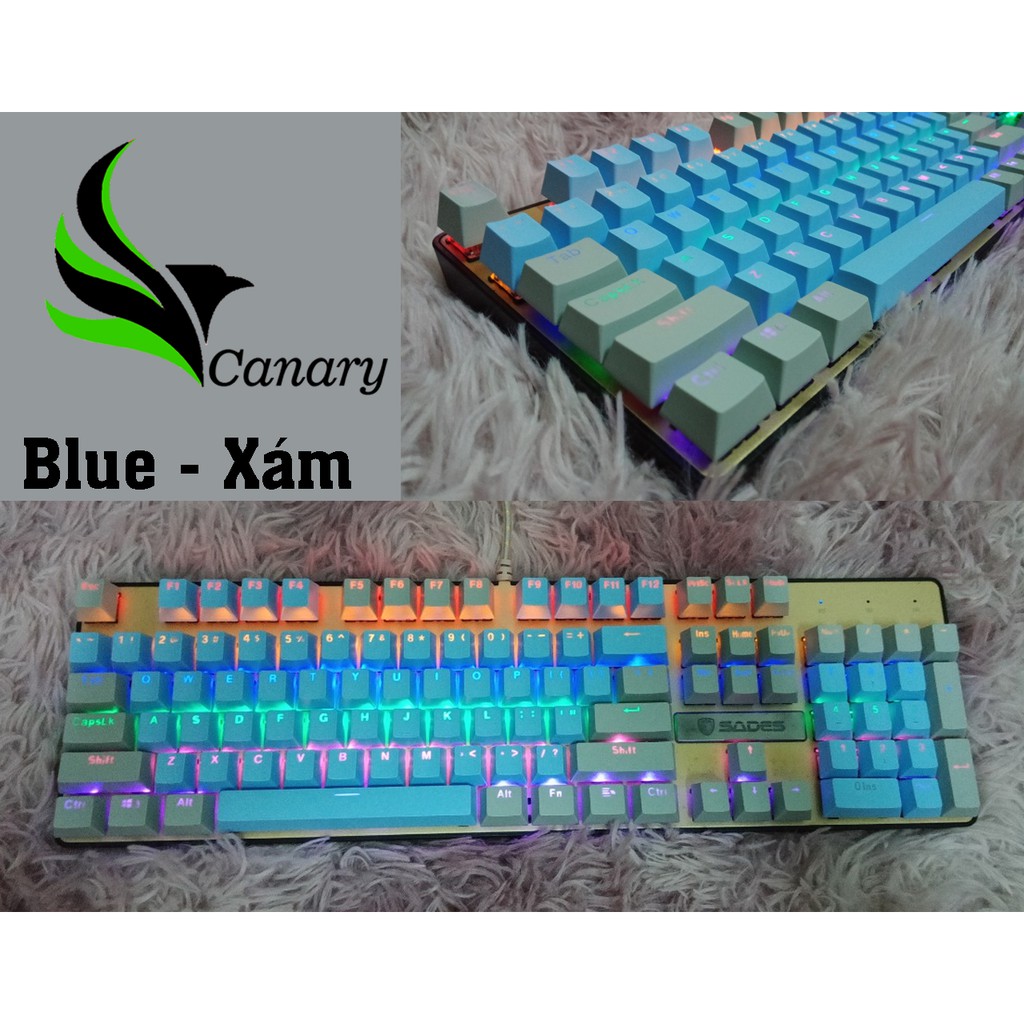 Nút bàn phím cơ (Keycap) ABS xuyên led 111 nút | BigBuy360 - bigbuy360.vn