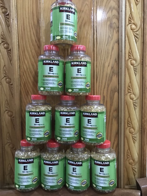 Sẵn - hàng Mỹ - Vitamin E đẹp da 500 viên | Thế Giới Skin Care