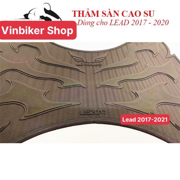 Thảm để chân Sh 2020, Vision 2021, Lead 2017- 2021 Hàng MotorArt Cao Cấp