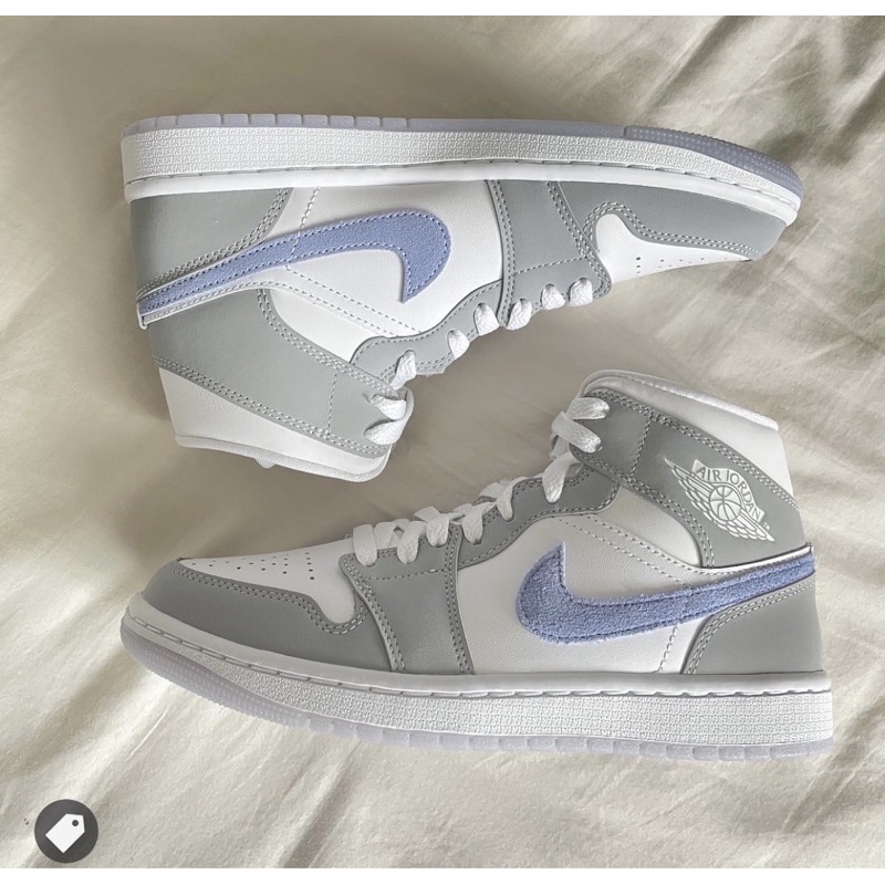 Giầy thể thao sneaker jd1 wolf grey cao cổ nam nữ