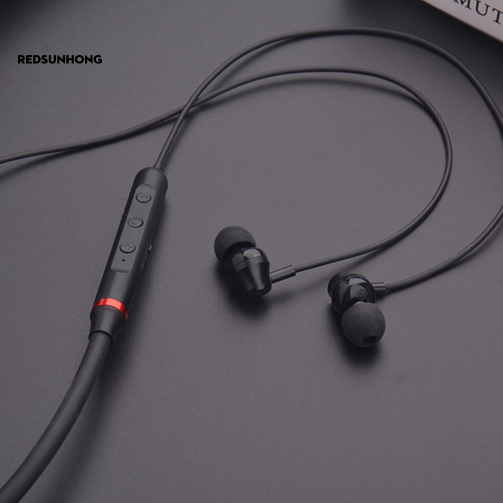 Tai Nghe Bluetooth Rush.Z Rảnh Tay Kiểu Dáng Thể Thao Tích Hợp Đeo Cổ Tiện Dụng