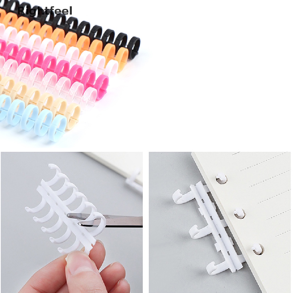 Vòng Xoắn Lò Xo 30 Lỗ Bằng Nhựa Cho Giấy A4 A5 A6