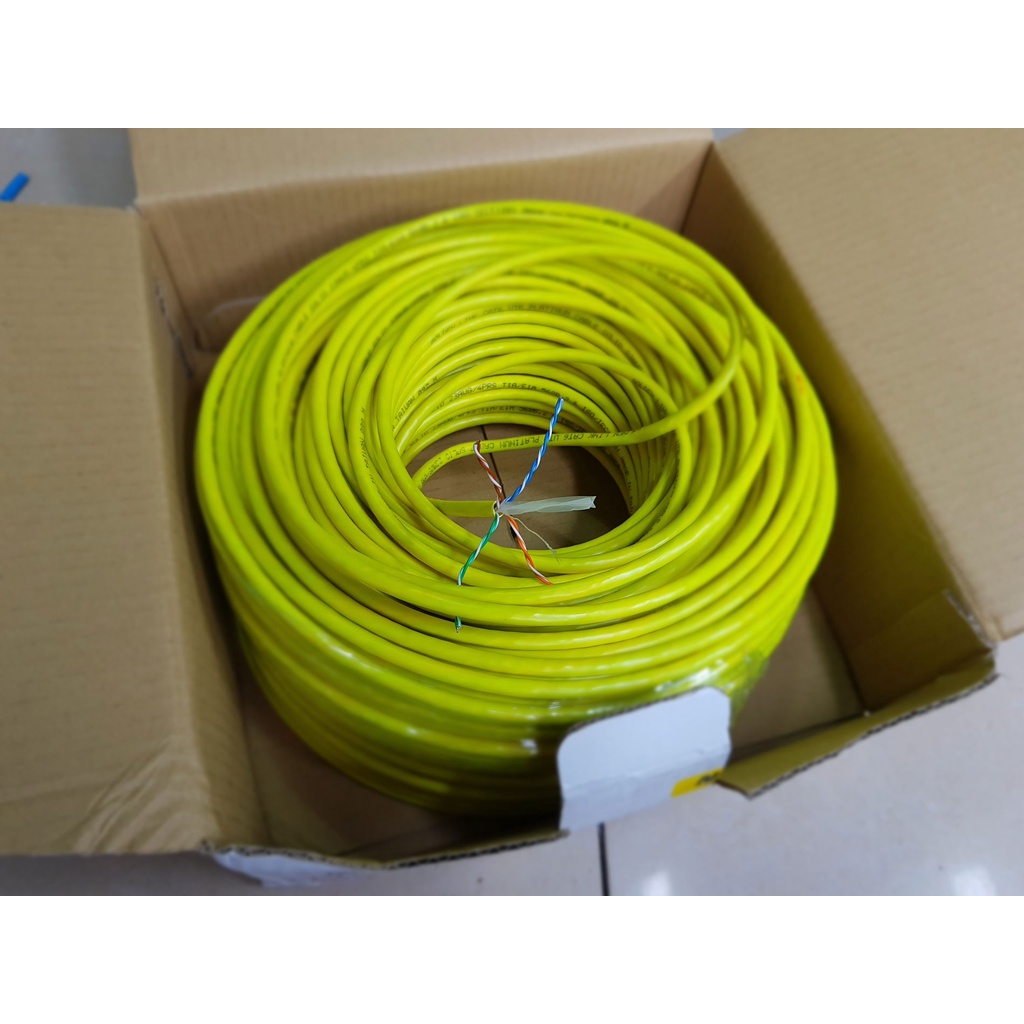 60m/70m Dây mạng Golden Link CAT6 UTP bấm sẵn 2 đầu - Cáp mạng, cáp lan, dây lan, cáp internet