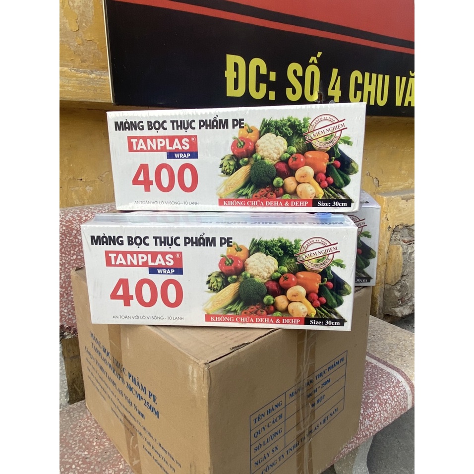 Màng Bọc Thực Phẩm FOOD WRAP P250  PVC Không Độc Hại, Đảm Bảo  An Toàn Cho Sức Khoẻ