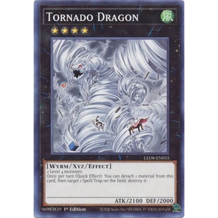 Thẻ bài Yugioh - TCG - Tornado Dragon / LED8-EN055'