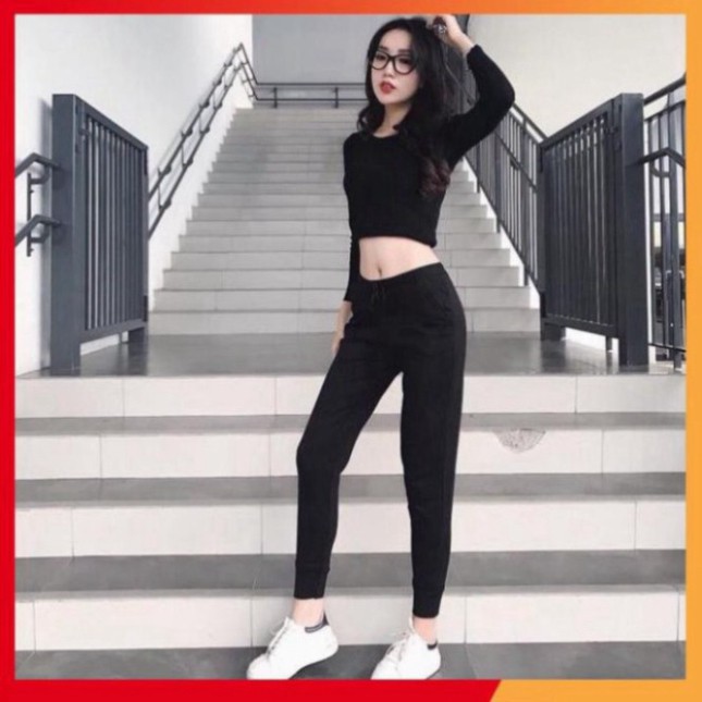 Quần jogger ⚡️GIÁ SIÊU RẺ ⚡️ Quần len tắm ống bo chân form rộng thể thao thoải mái vô cùng cá tính