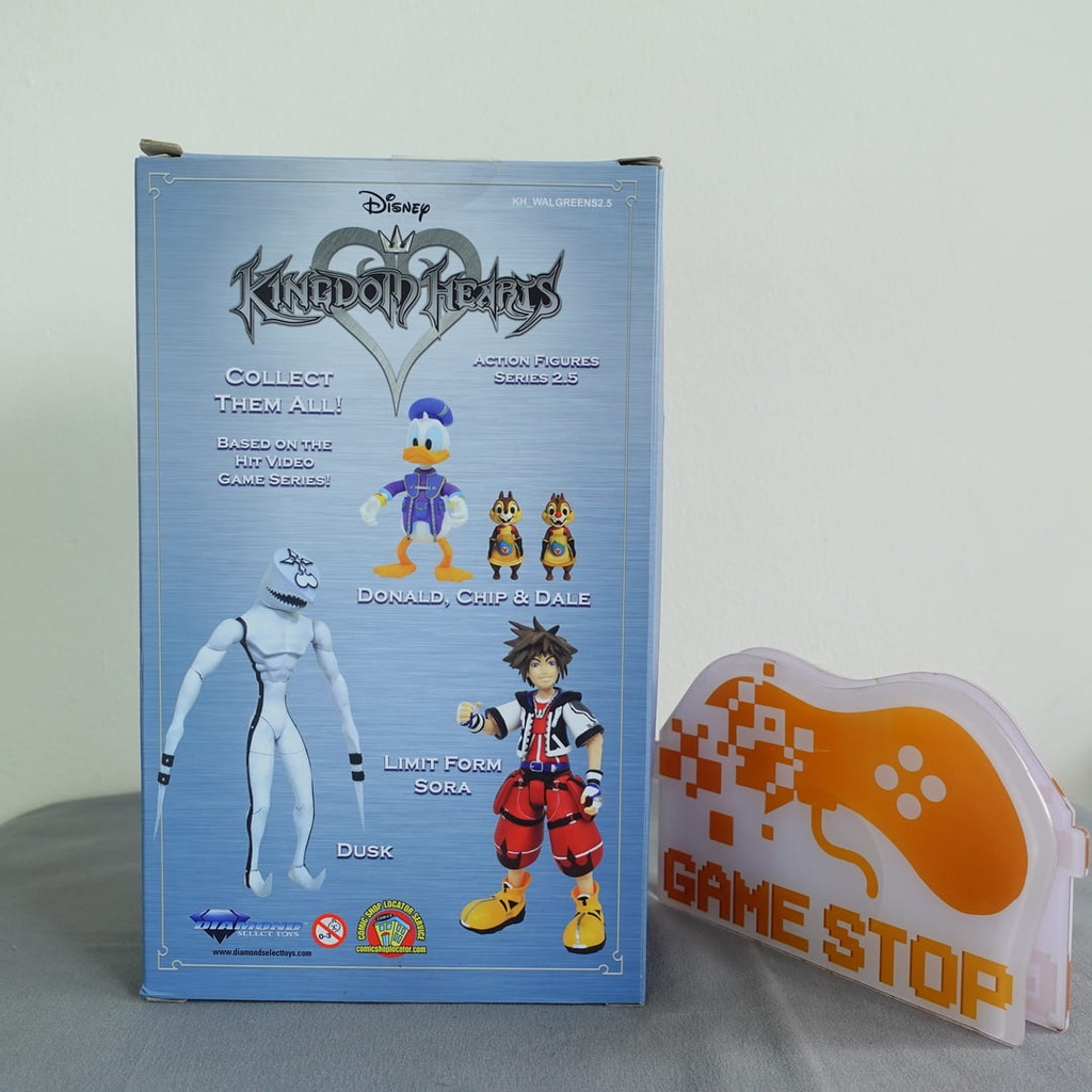 Mô hình Kingdom Hearts Diamond Select Limit Form Sora 6inch Action Figure KHDS03