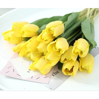 Hoa Tulip Nhân Tạo Trang Trí Nội Thất / Tiệc Cưới Chất Lượng Cao