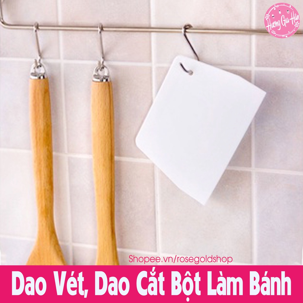 Dao Vét, Dao Cắt Bột Làm Bánh Bằng Nhựa PP