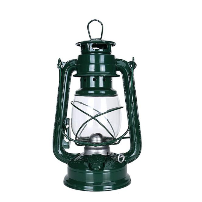 TẶNG 2 BẤC-Đèn bão đèn dầu chống bão nhiều màu cao 24.5cm thắp dầu