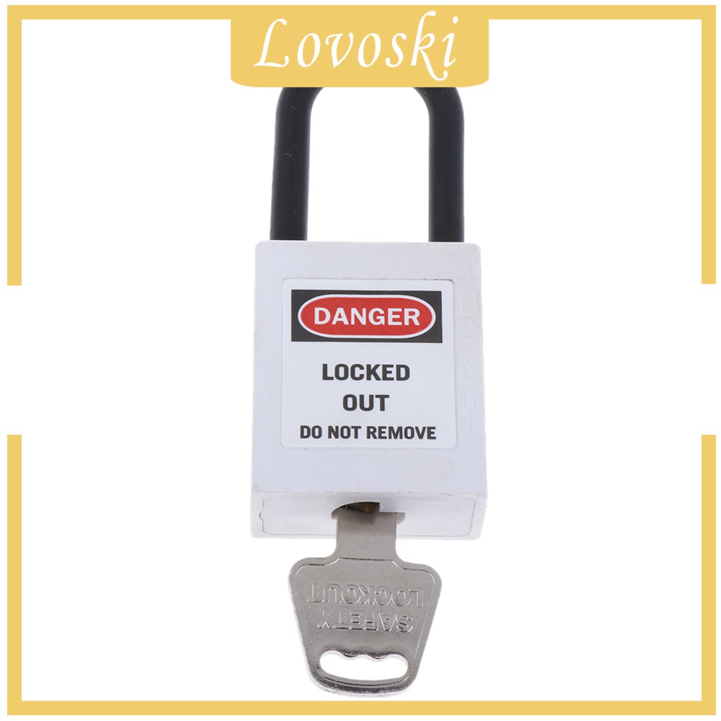 Safety Security Lockout Padlock Keyed Alike Nylon 38mm