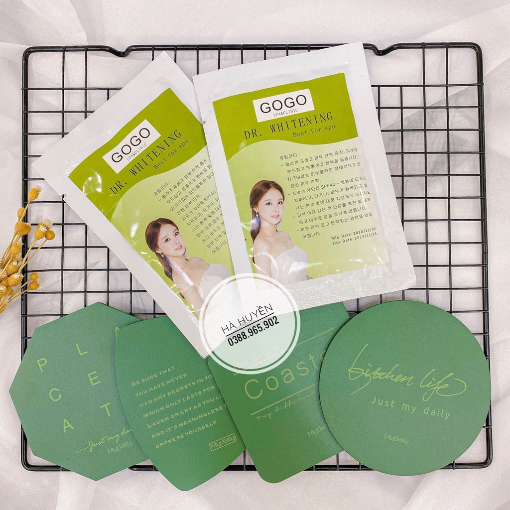 Ủ trắng mặt nhau thai cừu Dr.Whitening