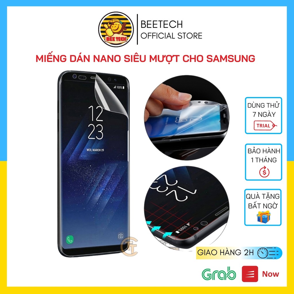 Miếng dán ppf mặt trước cho Samsung, các loại màn hình cong, chống va đập - Beetech