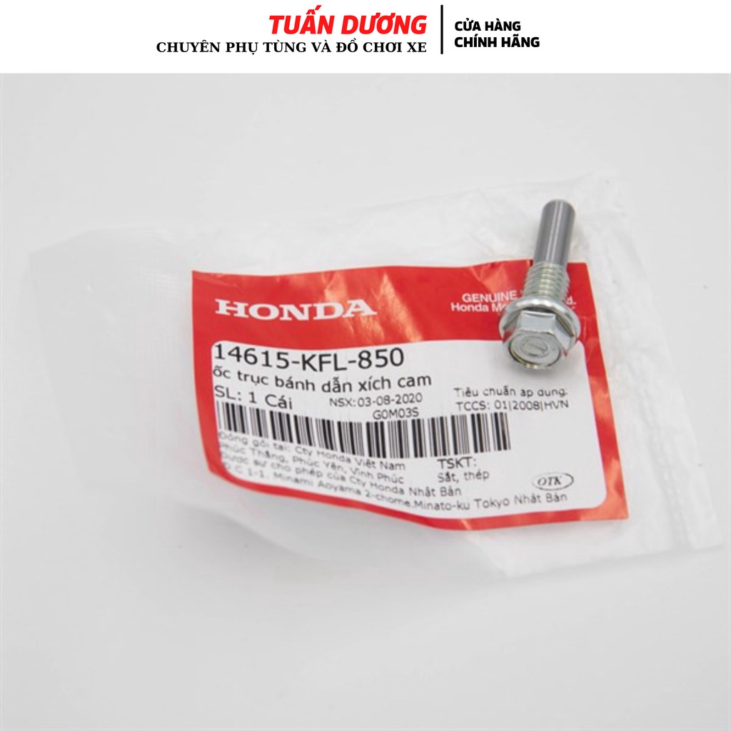 Ốc bánh tỳ xích cam lắp cho dream và wave honda các loại -đẹp như zin 100%