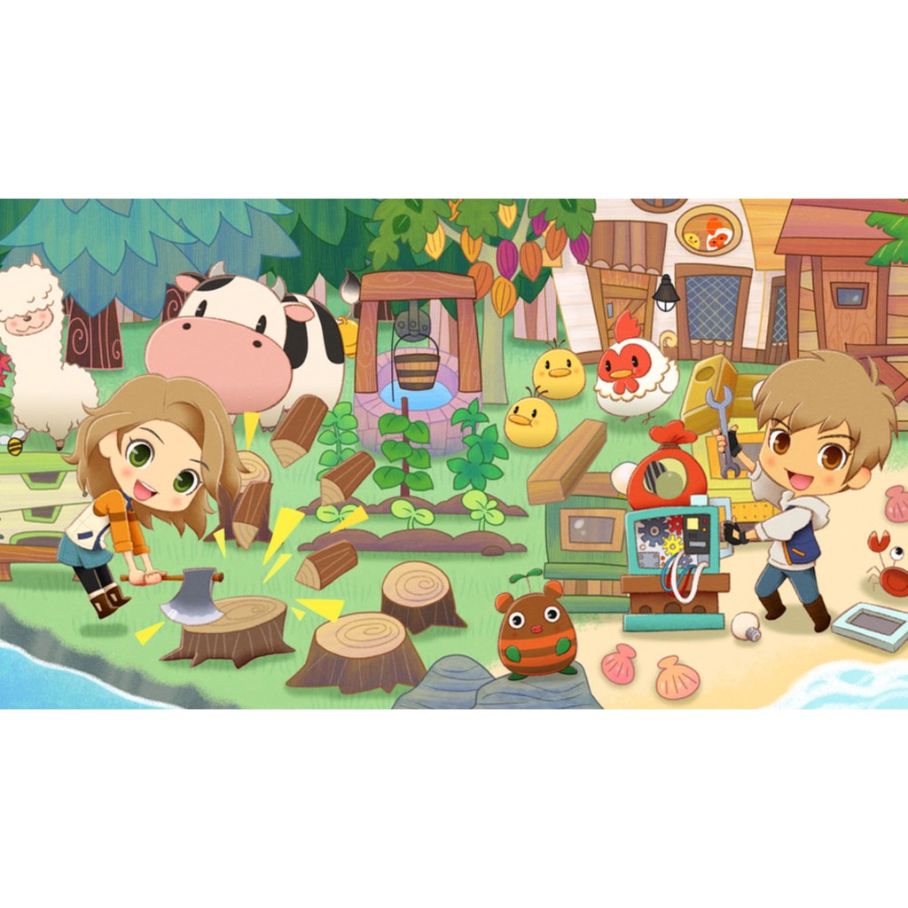 Băng game Nintendo Switch Story Of Seasons Pioneers Of Olive Town Premium Edition