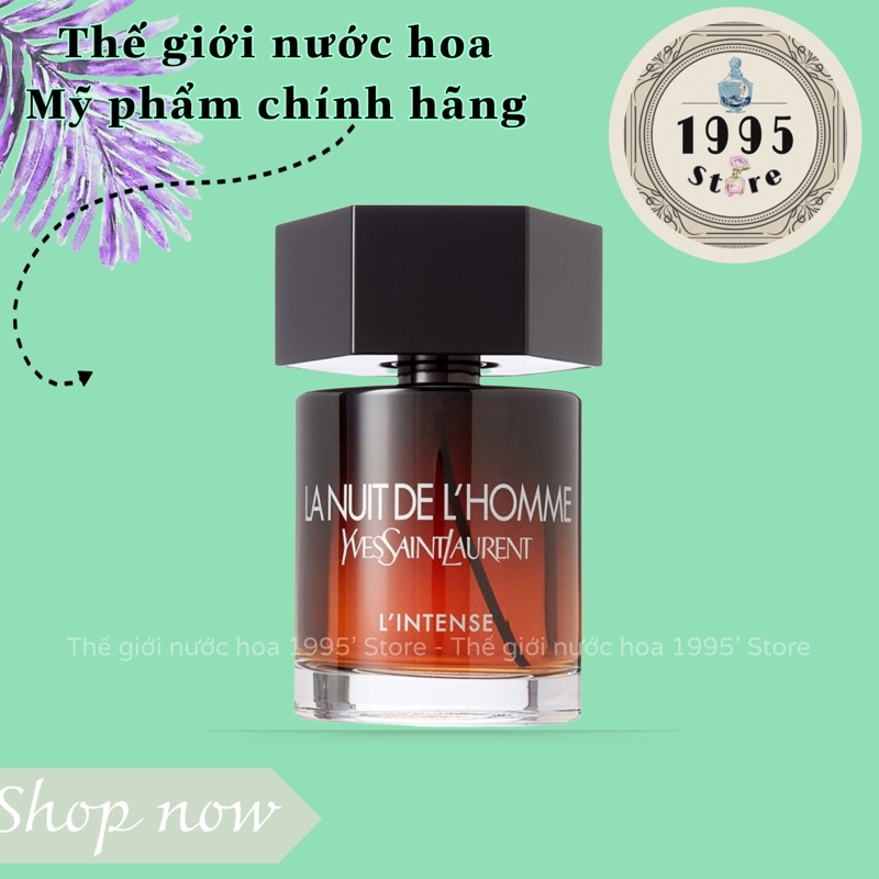 Chai Xịt Mẫu Thử Nước Hoa Nam YSL La Nuit De L Homme 2019 EDP Test (5ml/10ml/20ml) | Thế Giới Skin Care