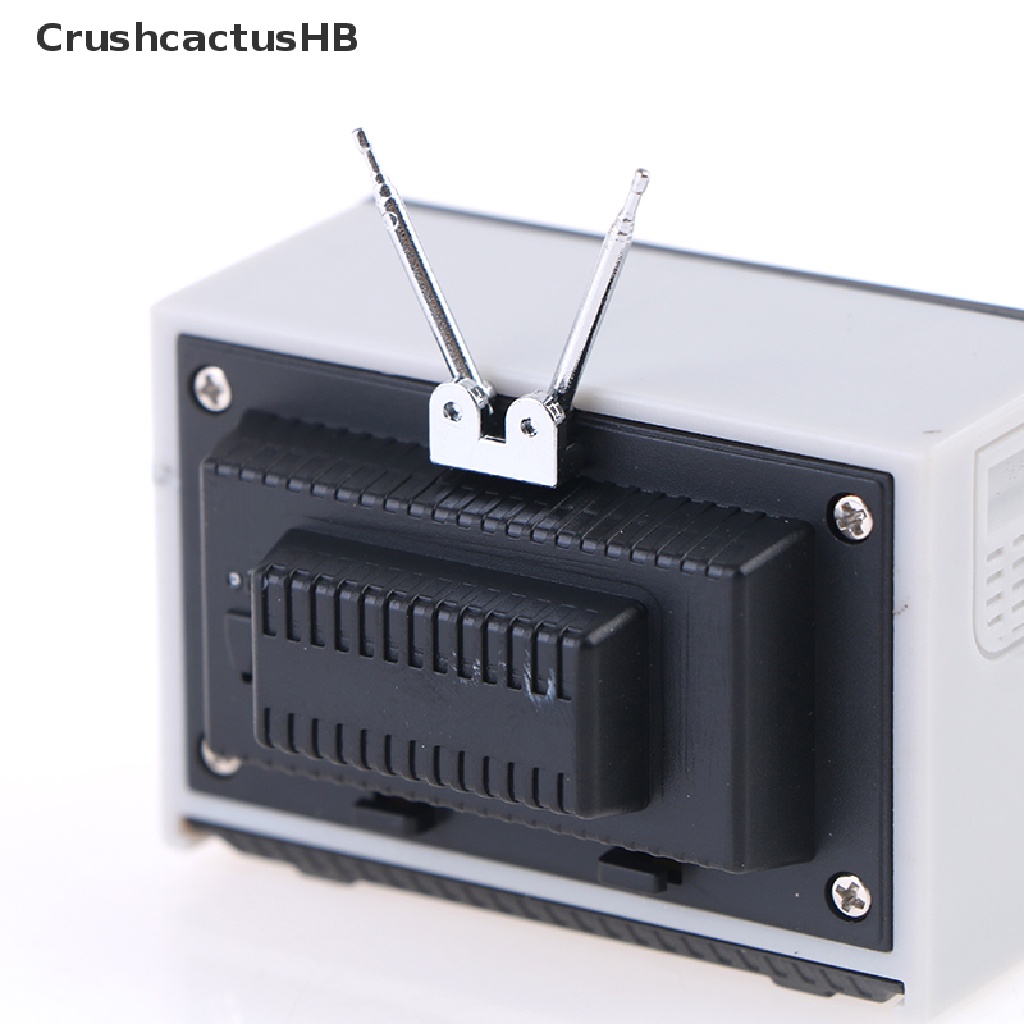[CrushcactusHB] DollHouse Miniature ornaments Mini retro TV toy ornaments Hot Sell