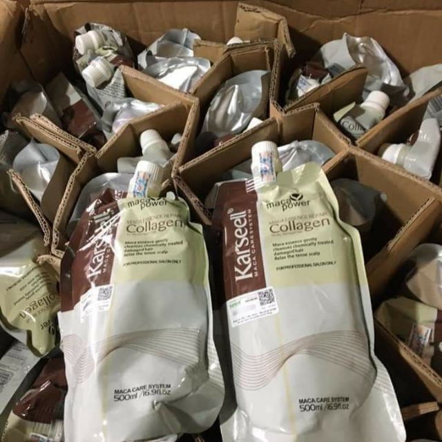 Dầu Hấp tóc Collagen phục hồi tóc hư tổn