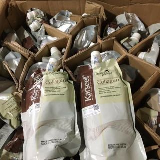 Dầu Hấp tóc Collagen phục hồi tóc hư tổn