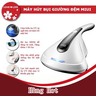 Máy hút bụi chăn đệm sofa - máy diệt khuẩn bằng tia uv