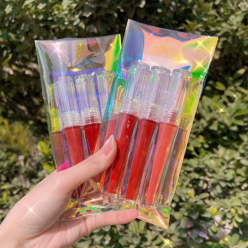 Set 3 Son Môi Dạng Lỏng 5Y6S Màu Hoa Anh Đào Đẹp Mắt