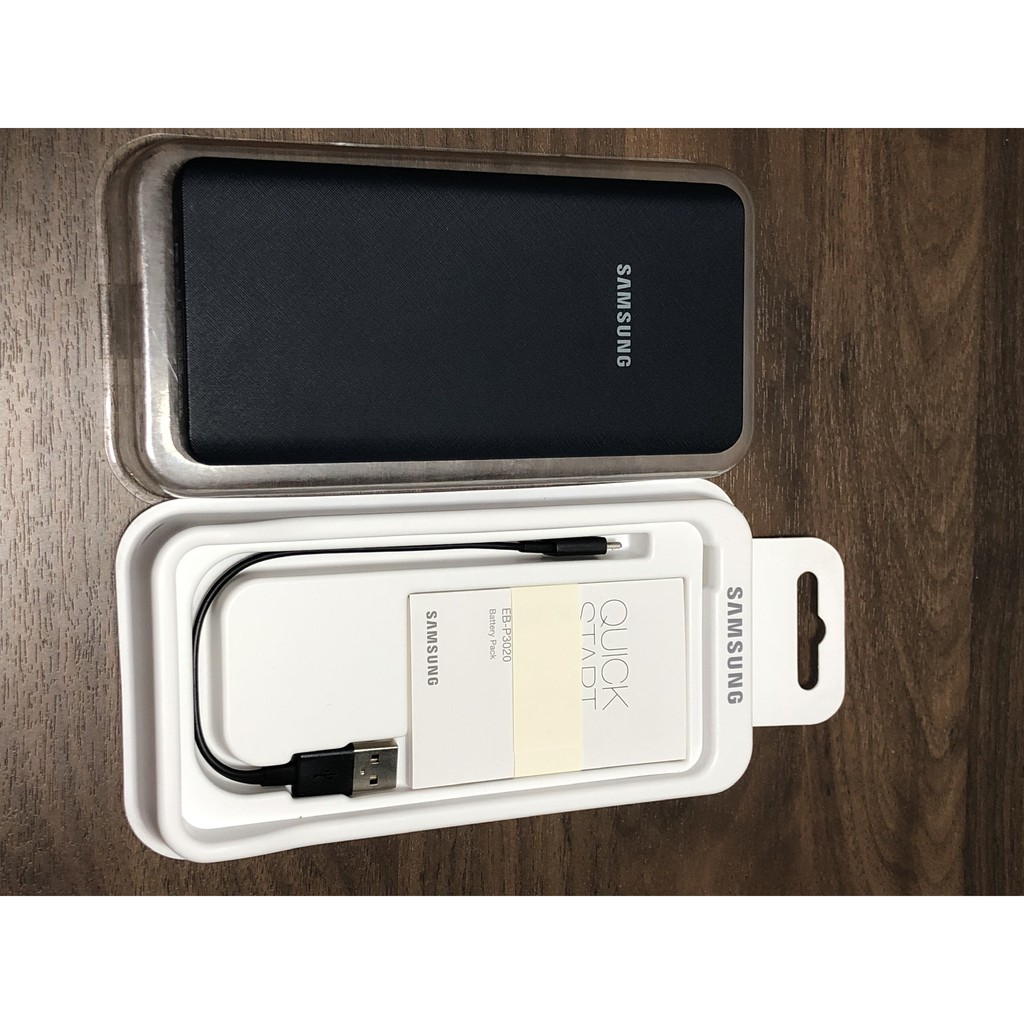 [Mã ELORDER5 giảm 10K đơn 20K] [Hàng Chính Hãng] Sạc Dự Phòng Samsung Battery Pack 5000 mAh EB-P3020