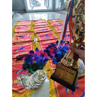 Cờ lưu niệm Bóng Đá thiết kế theo yêu cầu, đủ màu, đủ kích cở [Siêu Rẻ]