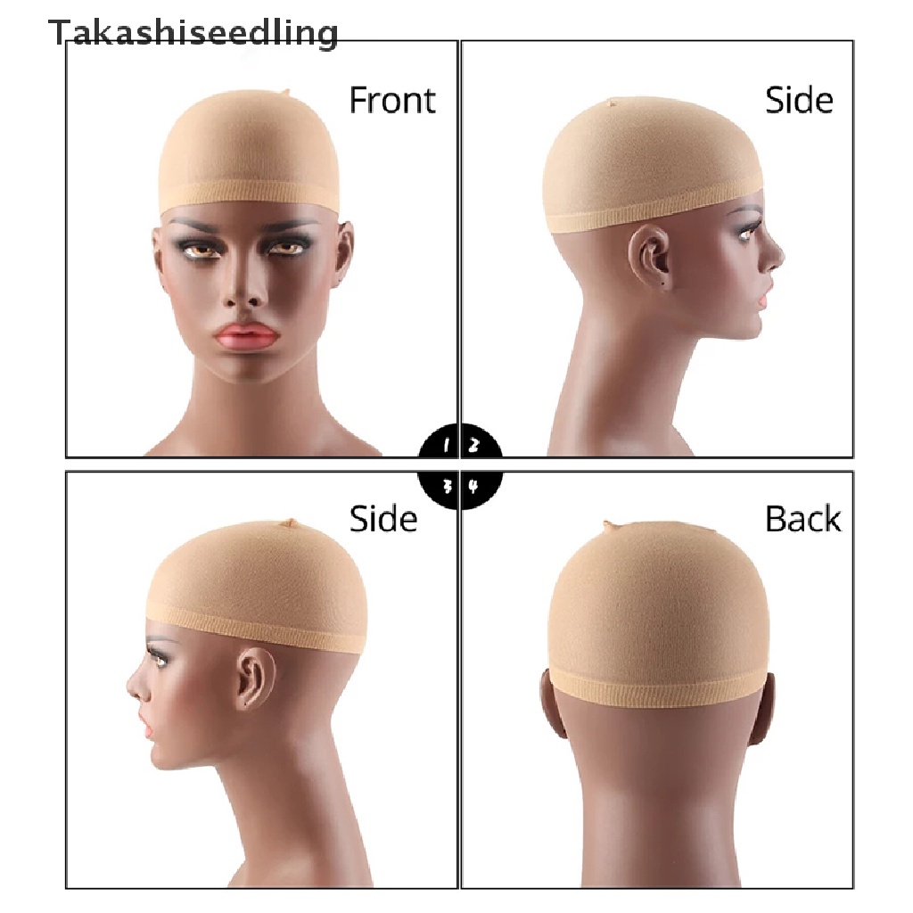 Mũ Lưới Đội Tóc Giả Màu Đen Chất Lượng Cao