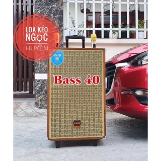 Loa kéo bluetooth bnib m15 bass 40 công suất khủng - chuẩn chính hãng